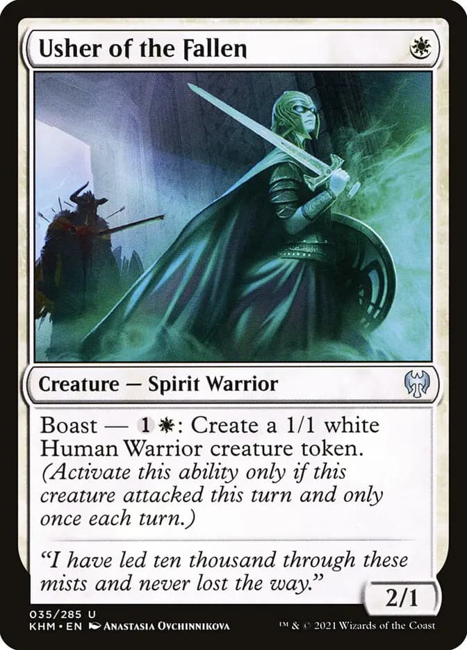 Card image of Usher of the Fallen