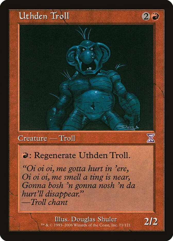 Card image of Uthden Troll