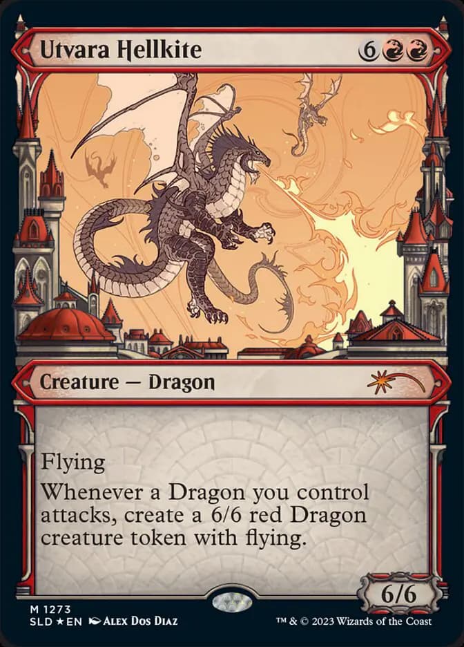Card image of Utvara Hellkite