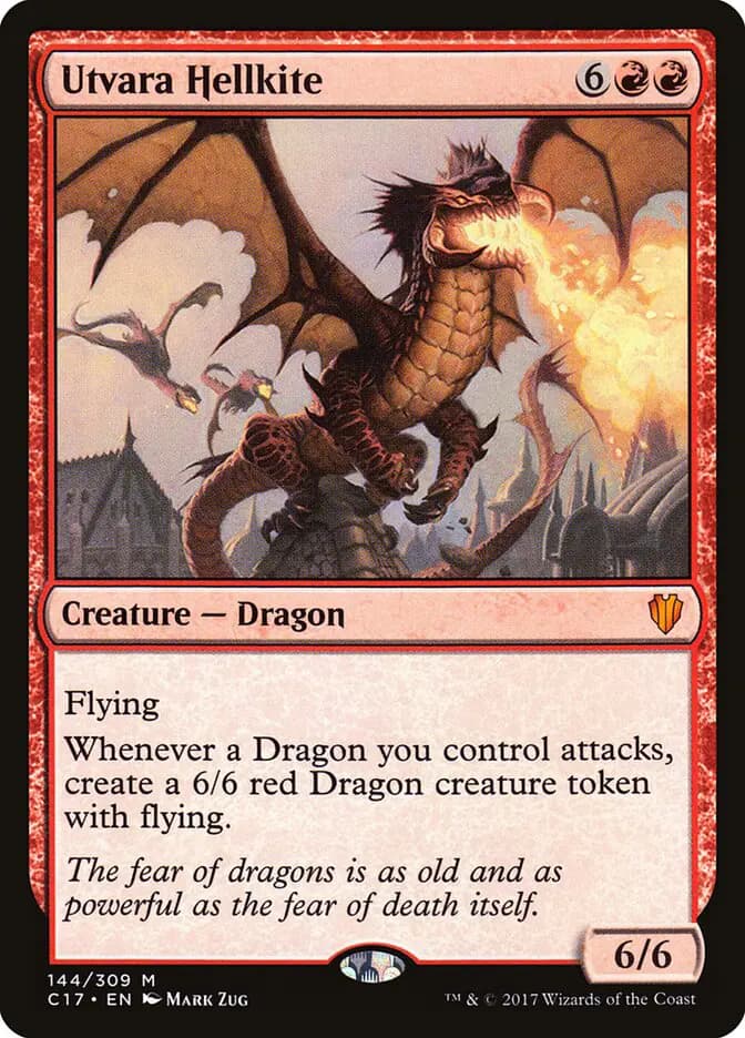 Card image of Utvara Hellkite