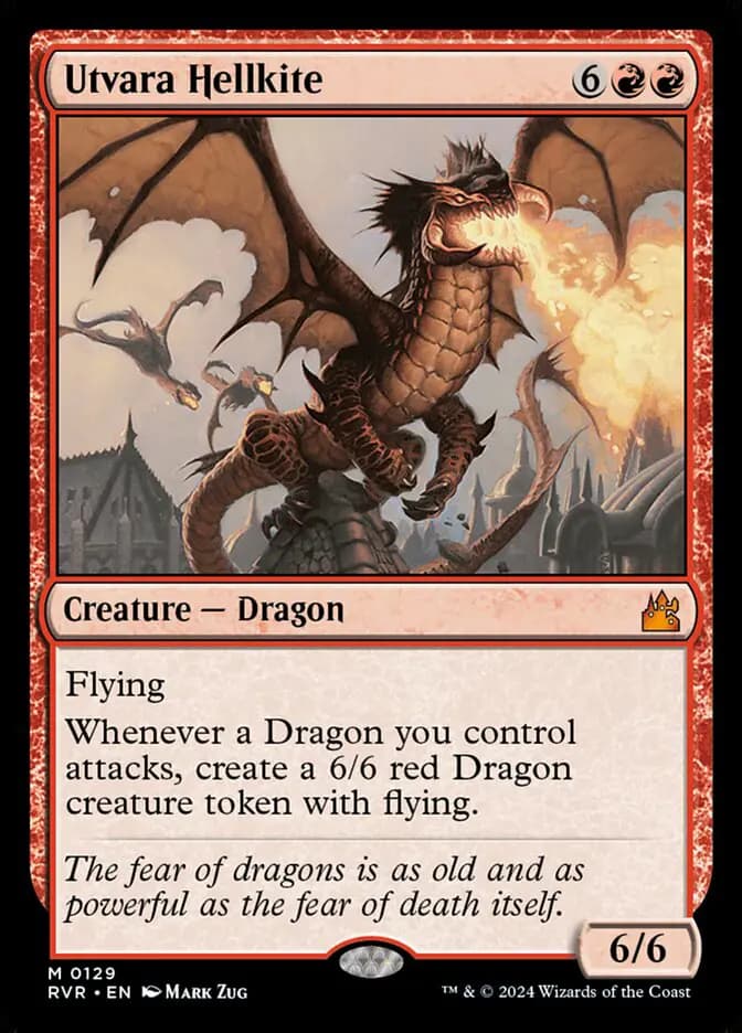 Card image of Utvara Hellkite
