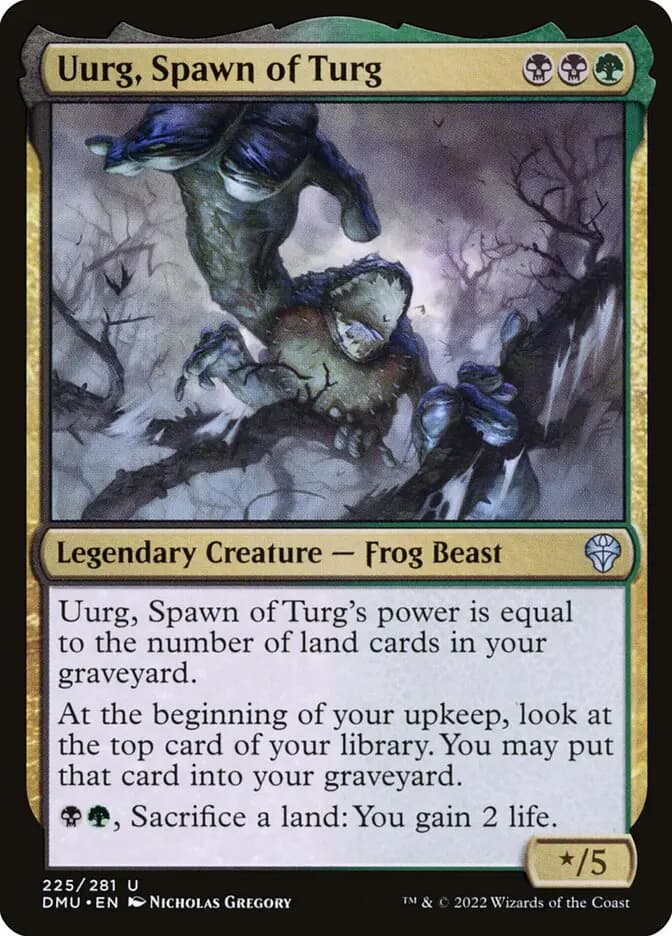 Card image of Uurg, Spawn of Turg