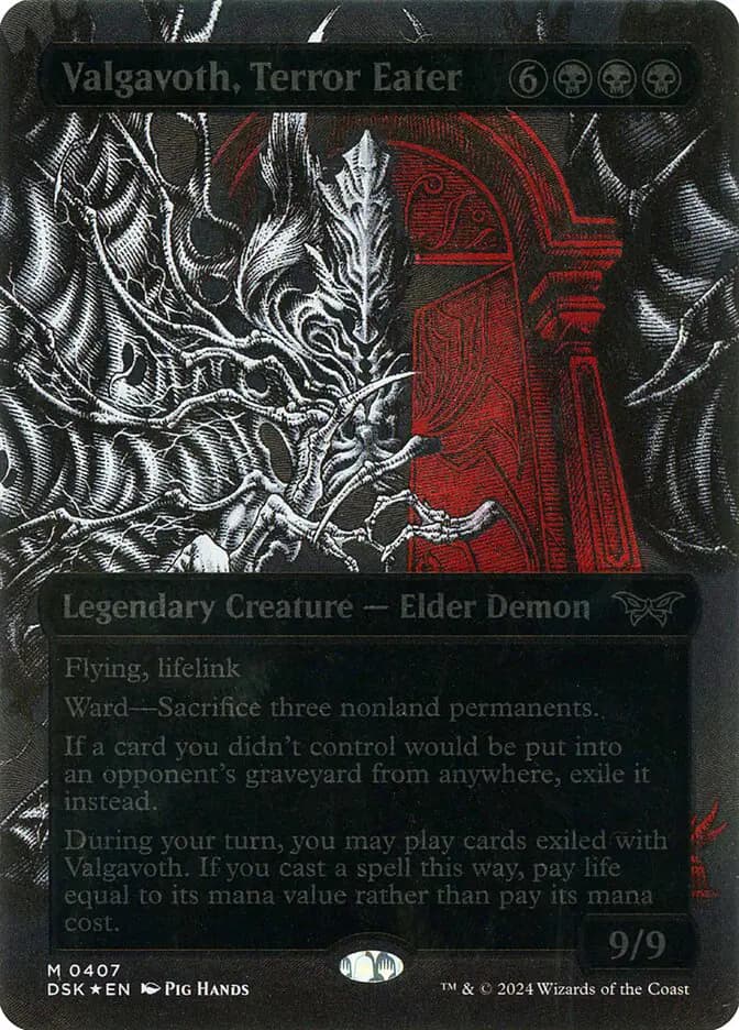 Card image of Valgavoth, Terror Eater