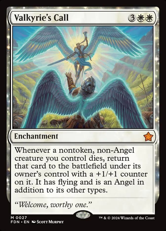 Card image of Valkyrie's Call