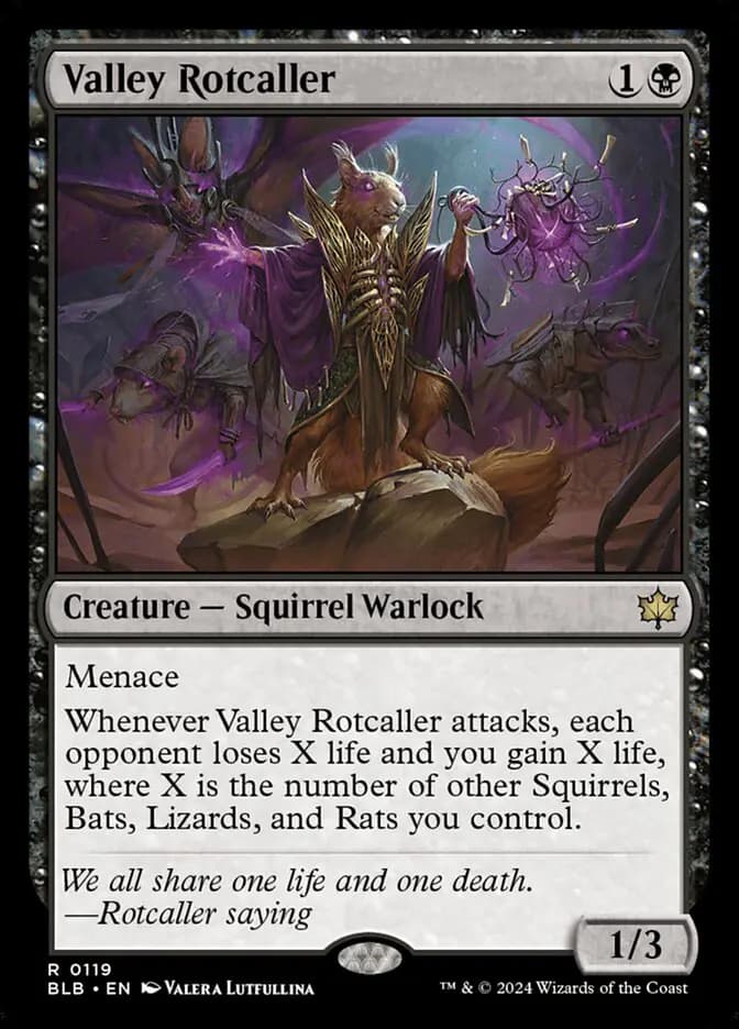 Card image of Valley Rotcaller