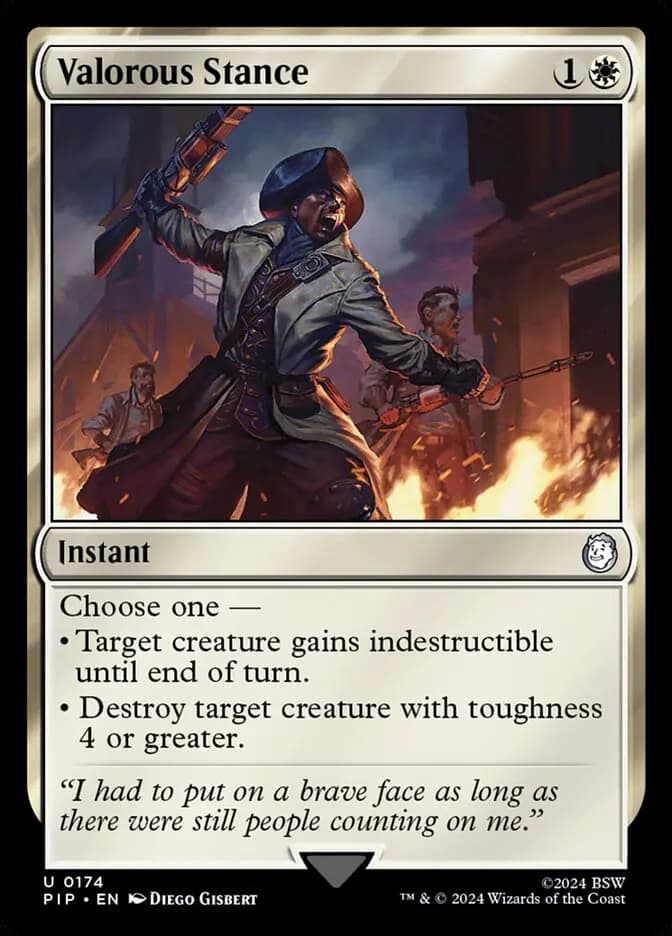Card image of Valorous Stance