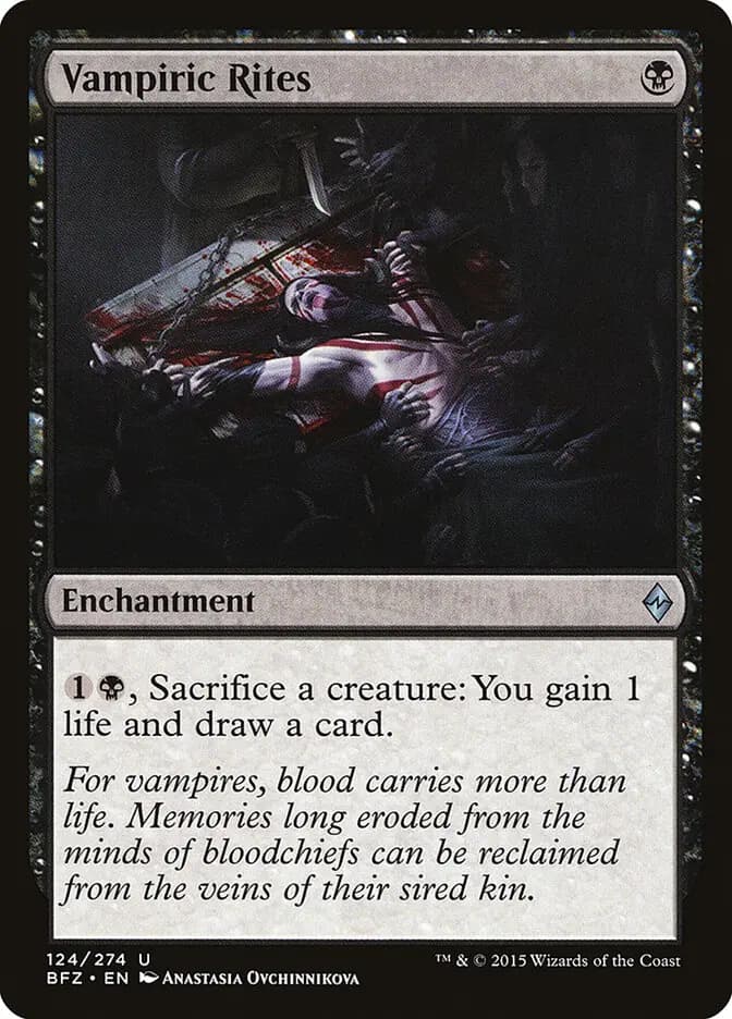 Card image of Vampiric Rites