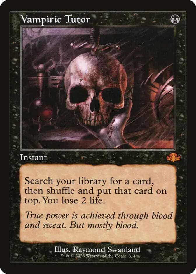Card image of Vampiric Tutor