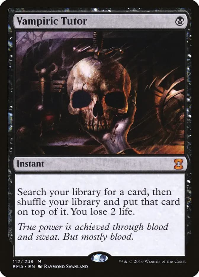 Card image of Vampiric Tutor