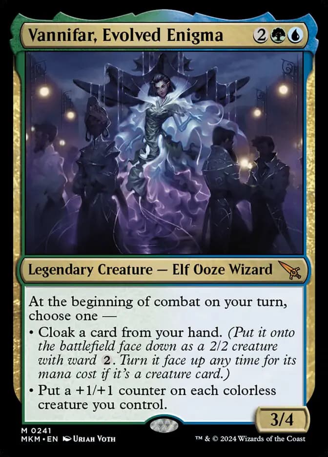 Card image of Vannifar, Evolved Enigma