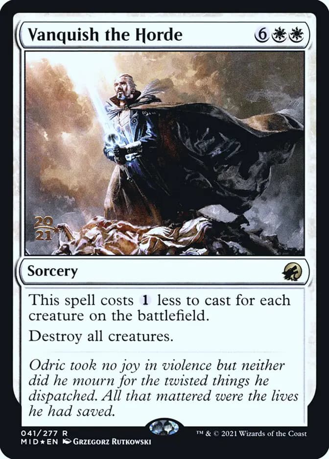 Card image of Vanquish the Horde