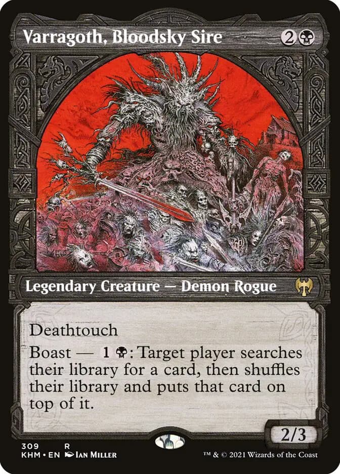Card image of Varragoth, Bloodsky Sire