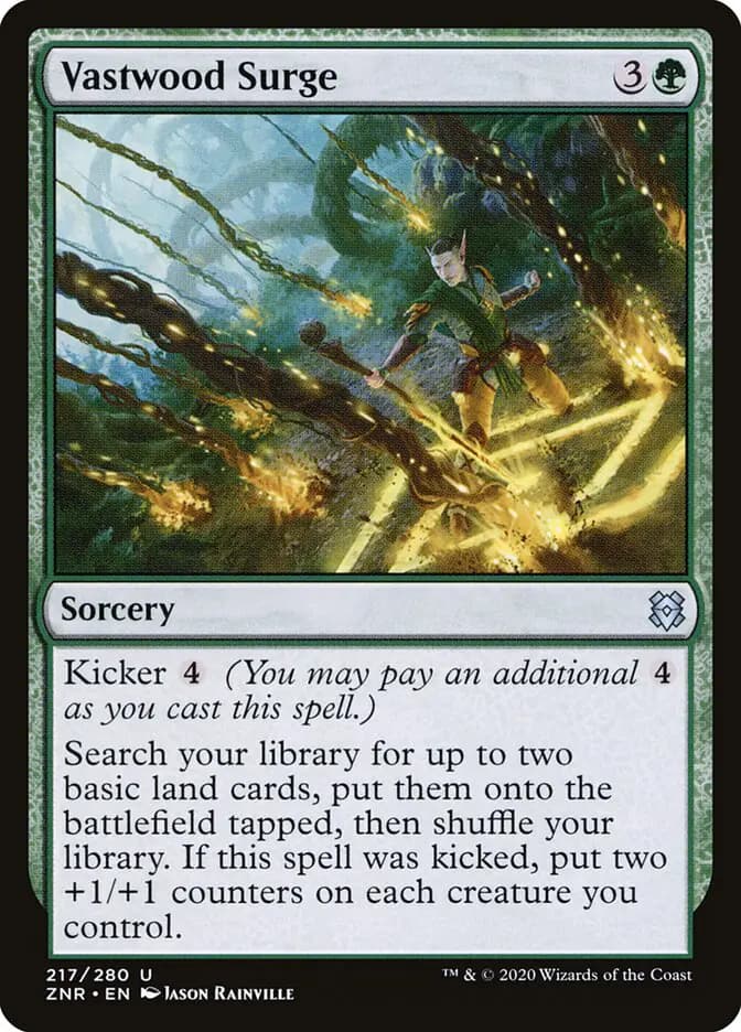 Card image of Vastwood Surge
