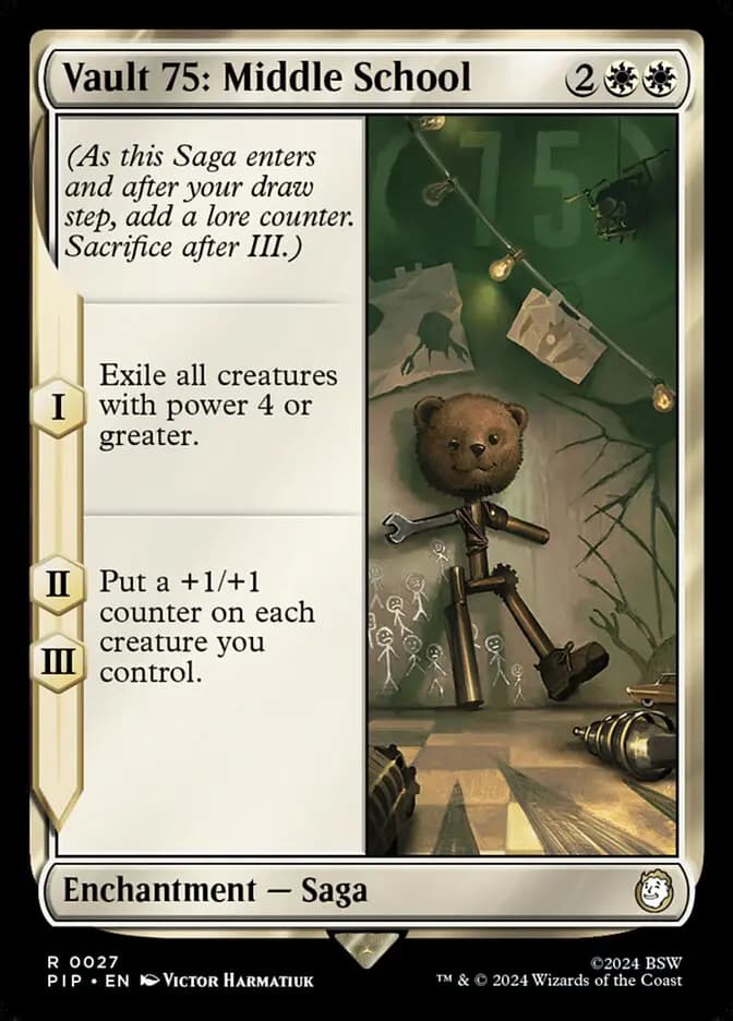 Card image of Vault 75: Middle School