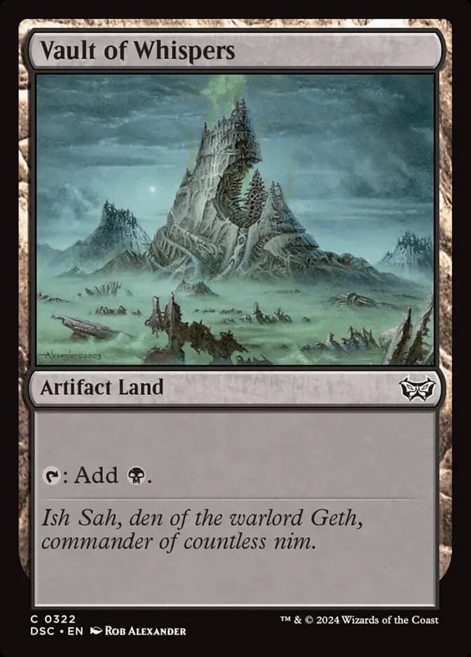 Card image of Vault of Whispers