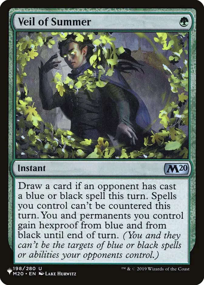 Card image of Veil of Summer