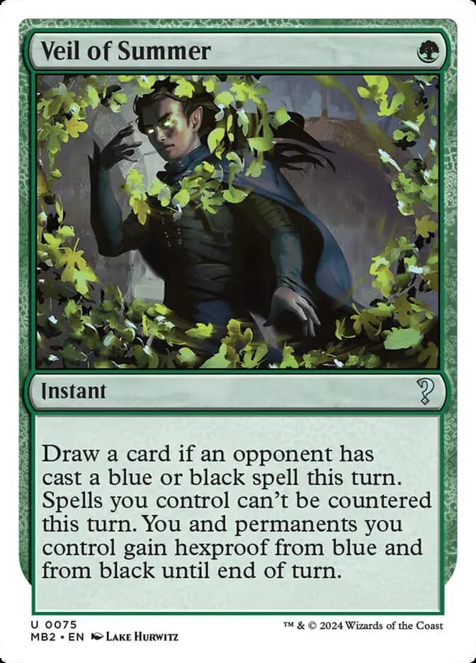 Card image of Veil of Summer