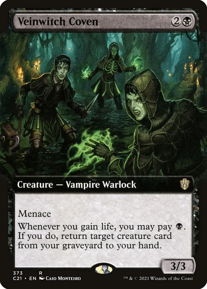 Card image of Veinwitch Coven