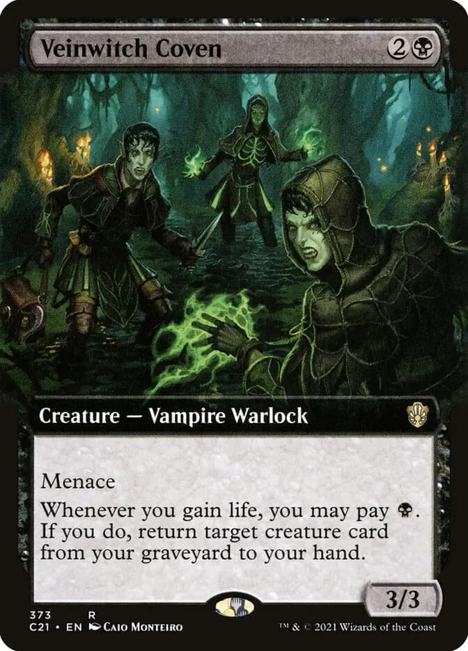 Card image of Veinwitch Coven