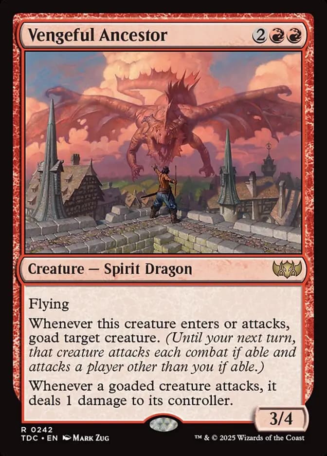 Card image of Vengeful Ancestor