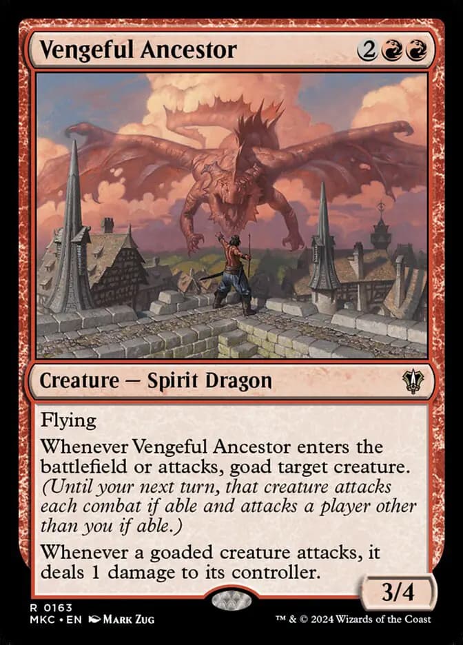 Card image of Vengeful Ancestor