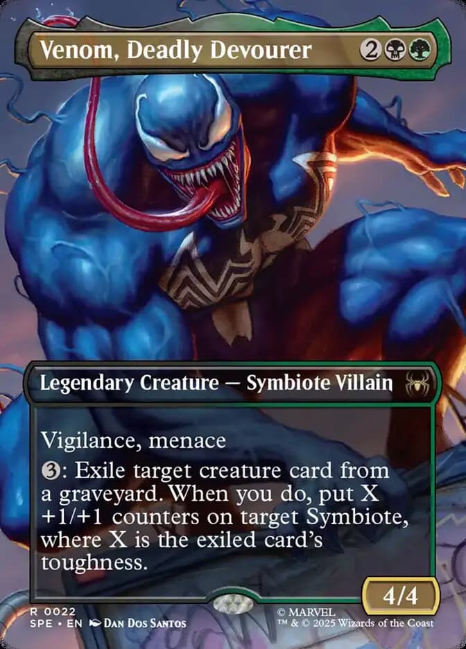 Card image of Venom, Deadly Devourer