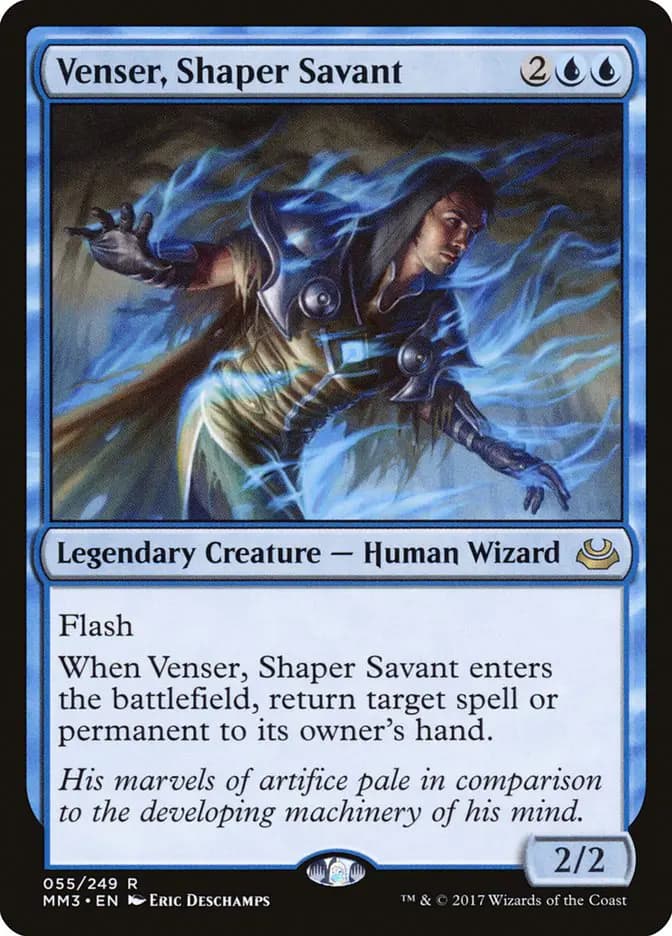 Card image of Venser, Shaper Savant