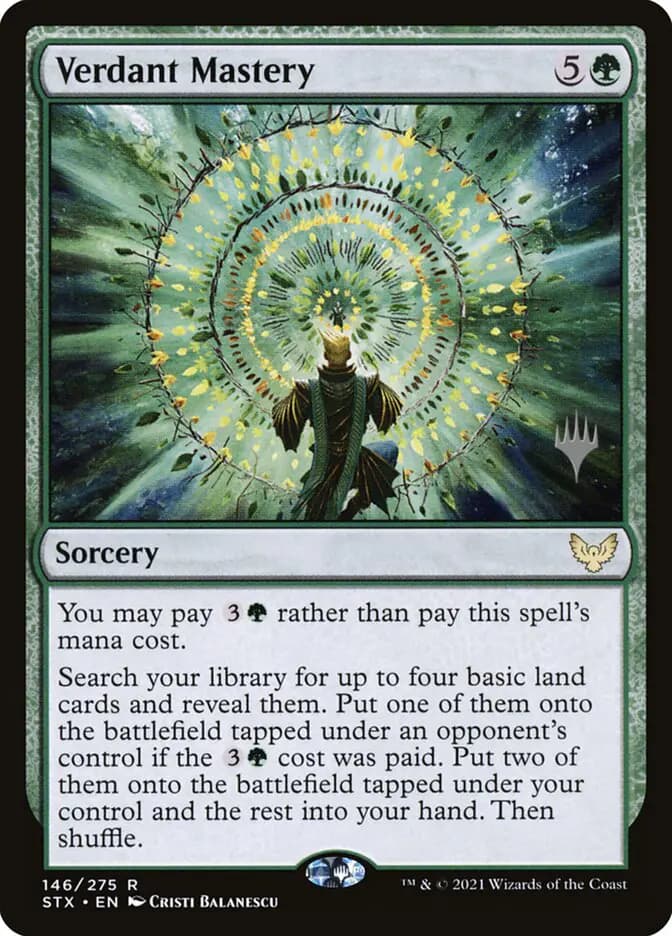 Card image of Verdant Mastery