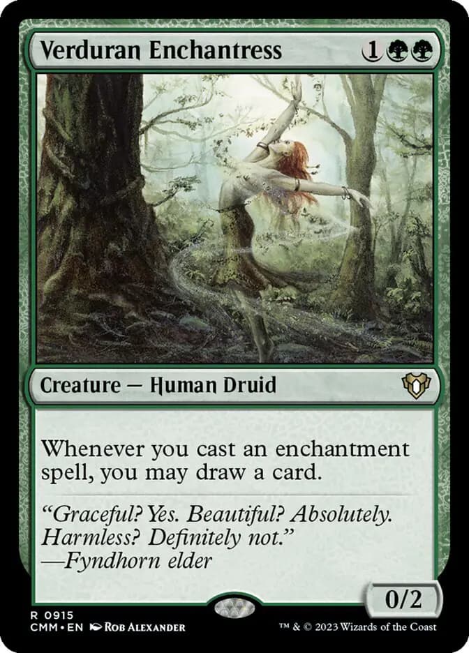 Card image of Verduran Enchantress