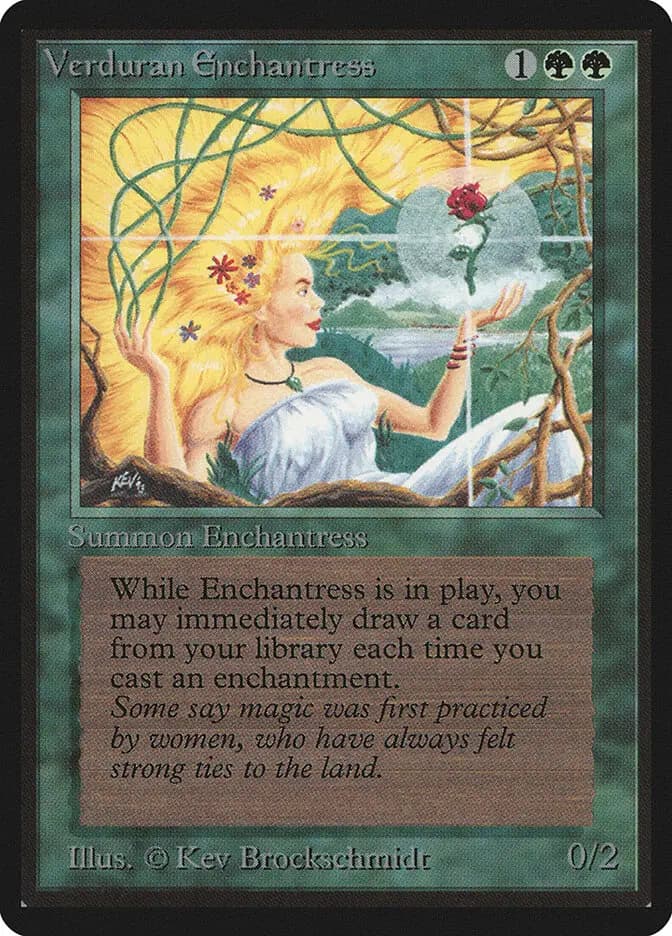 Card image of Verduran Enchantress