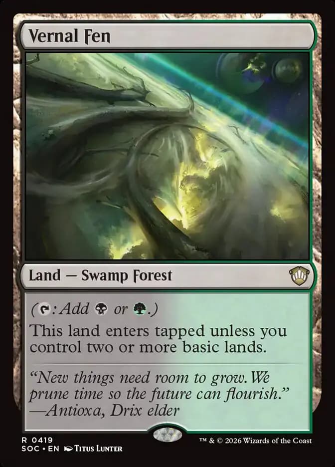 Card image of Vernal Fen