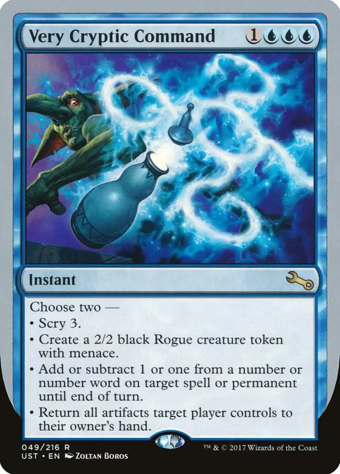 Card image of Very Cryptic Command