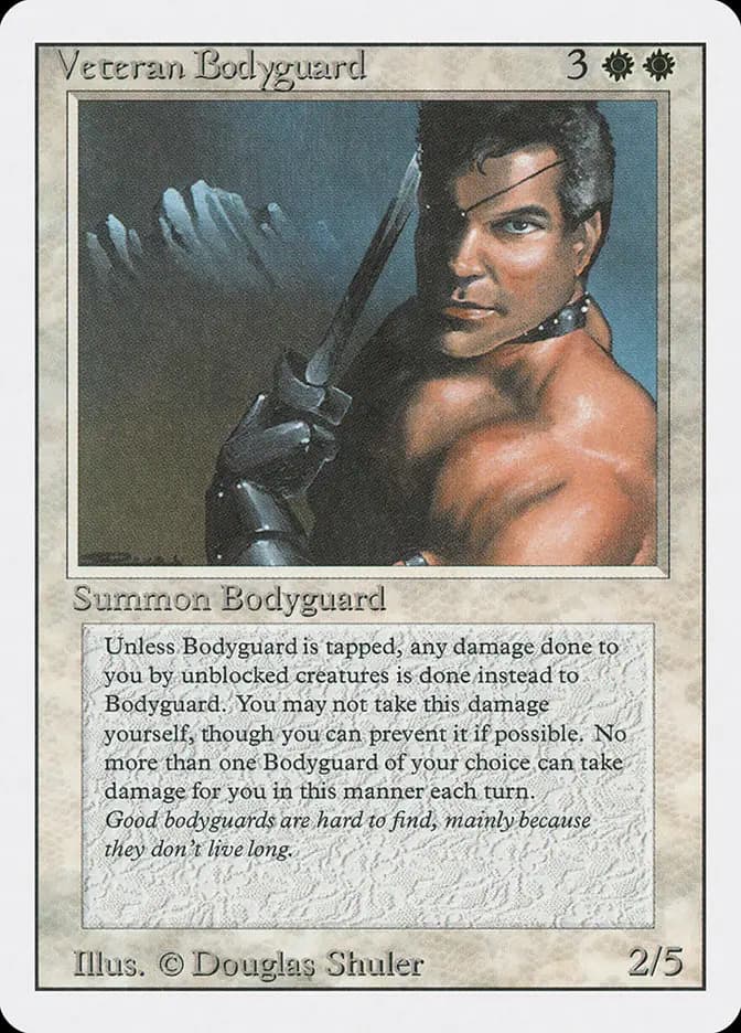 Card image of Veteran Bodyguard