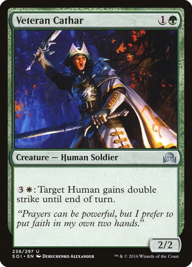 Card image of Veteran Cathar