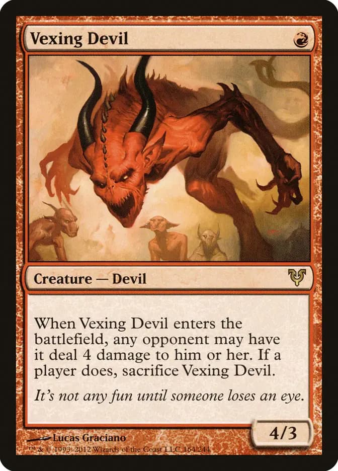 Card image of Vexing Devil