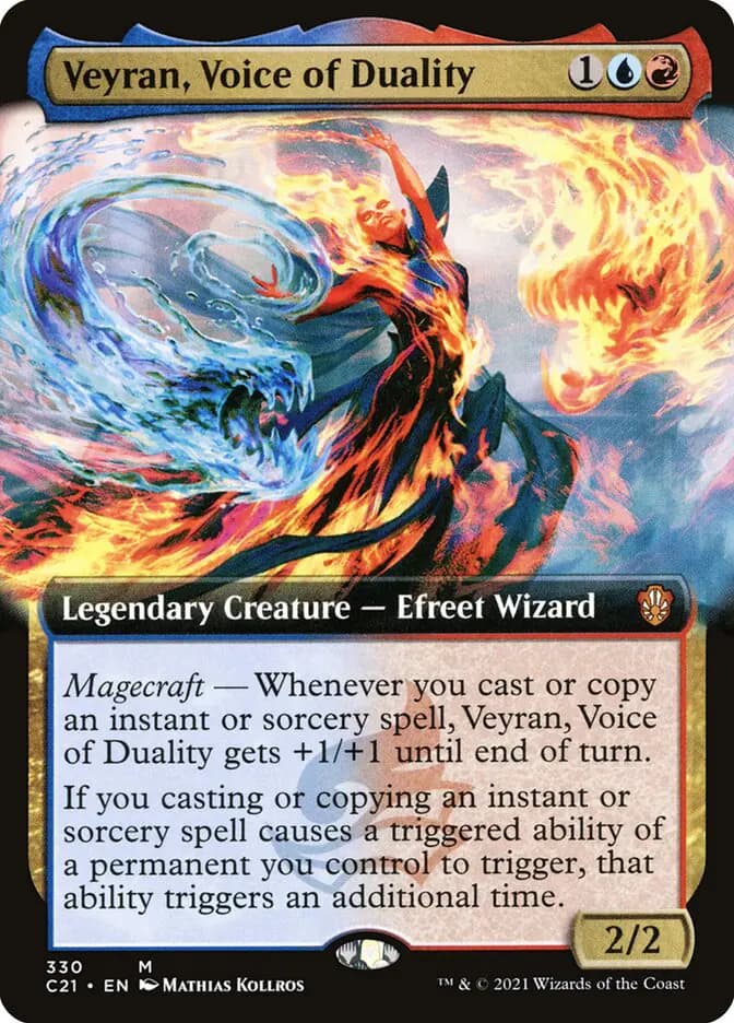 Card image of Veyran, Voice of Duality
