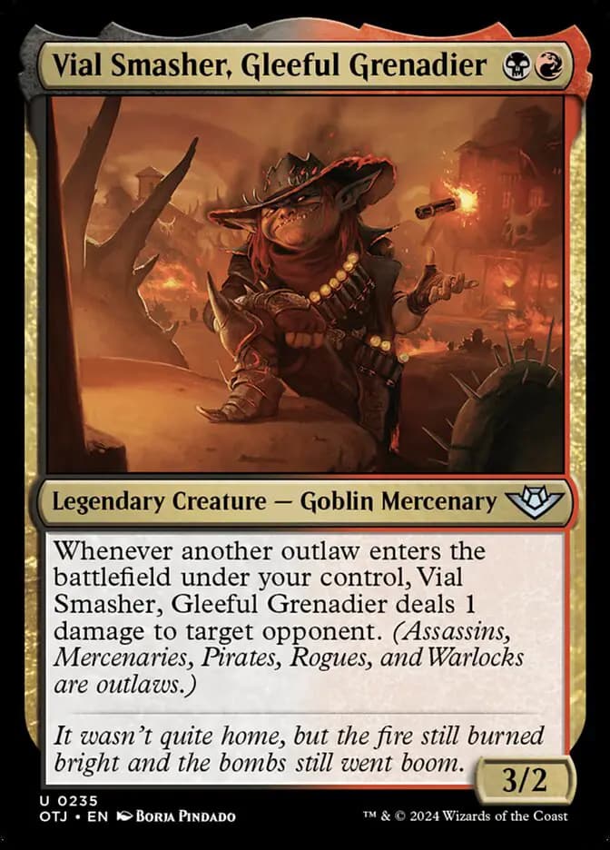 Card image of Vial Smasher, Gleeful Grenadier