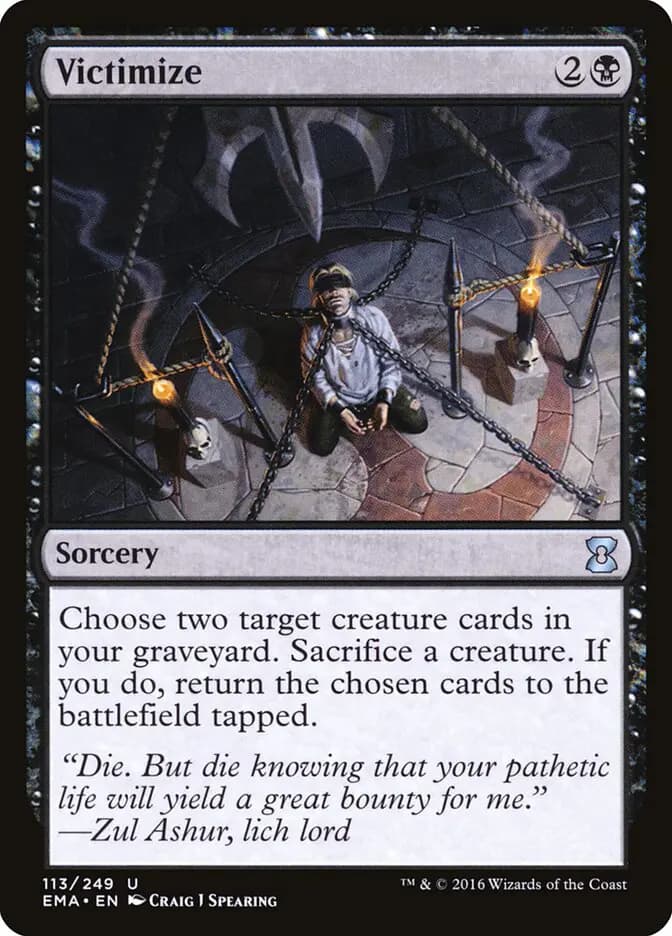 Card image of Victimize