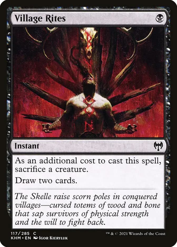 Card image of Village Rites