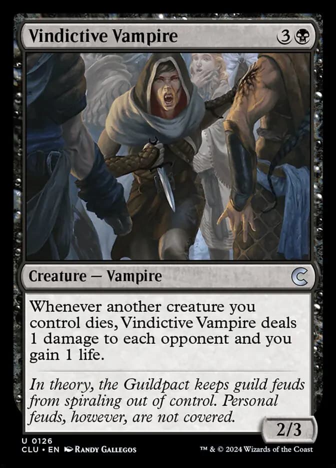 Card image of Vindictive Vampire