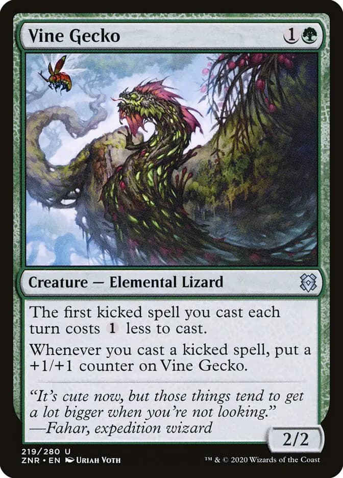 Card image of Vine Gecko