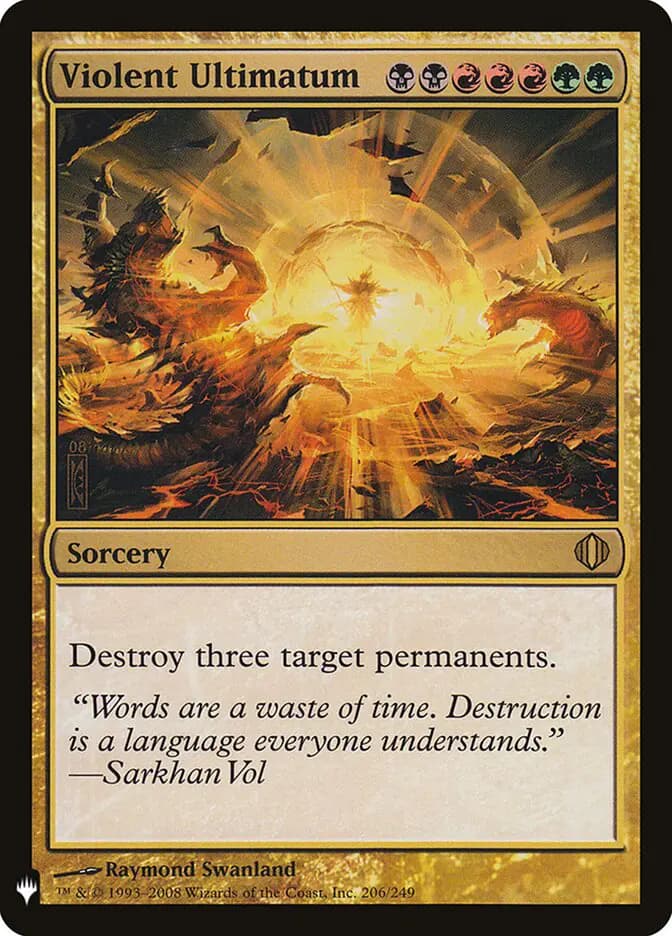 Card image of Violent Ultimatum