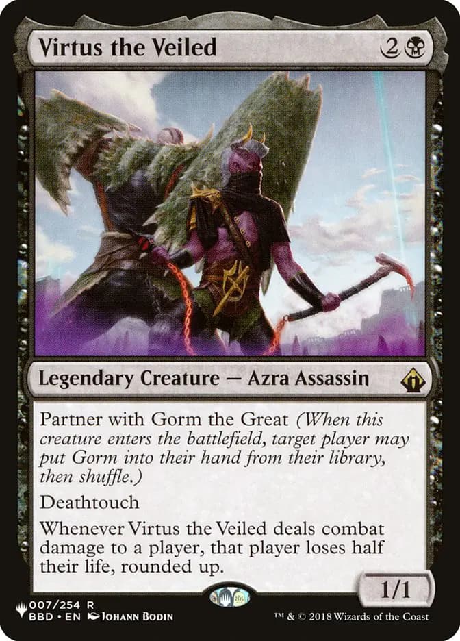 Card image of Virtus the Veiled