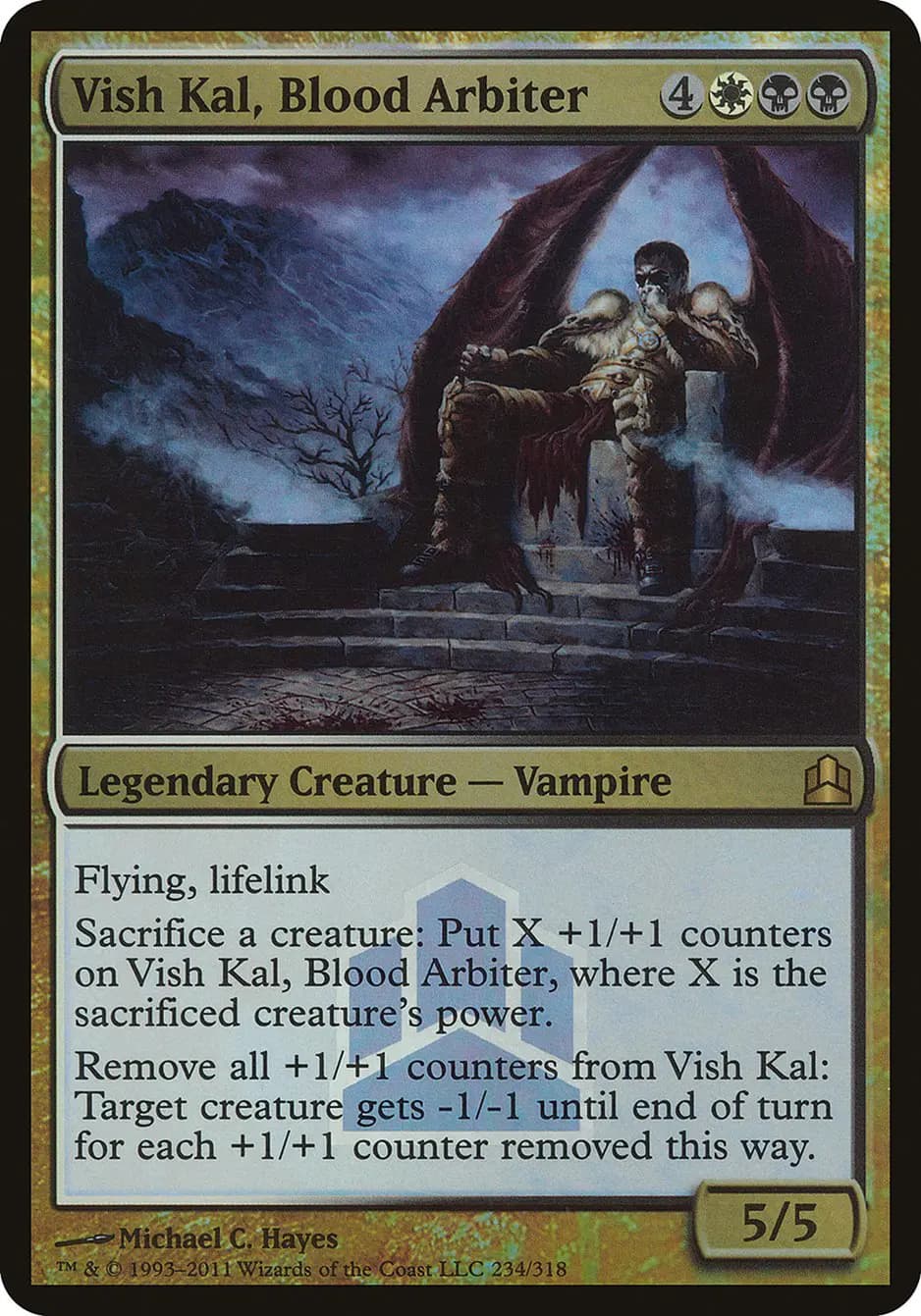 Card image of Vish Kal, Blood Arbiter