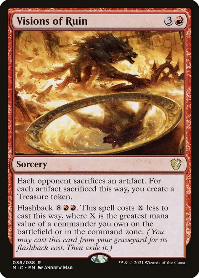 Card image of Visions of Ruin