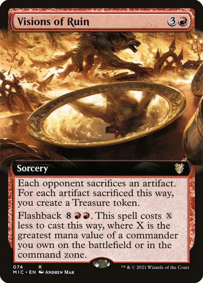 Card image of Visions of Ruin