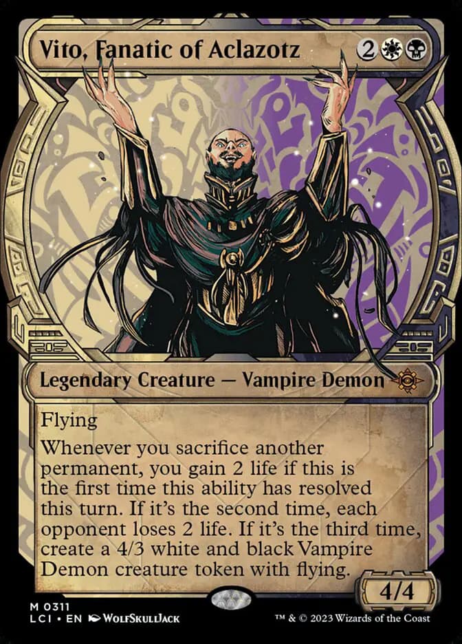 Card image of Vito, Fanatic of Aclazotz