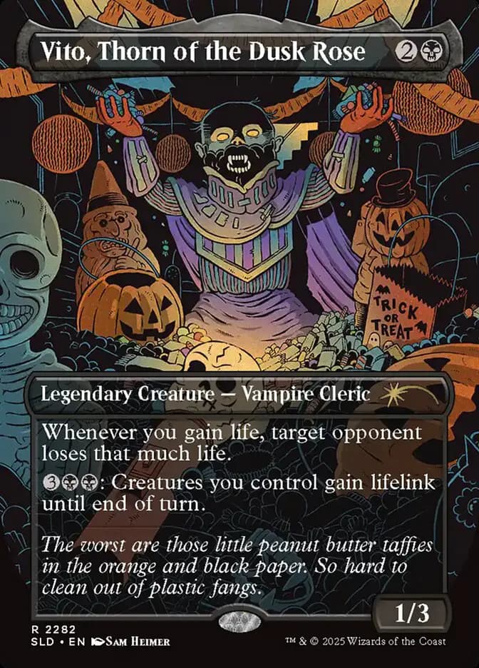 Card image of Vito, Thorn of the Dusk Rose