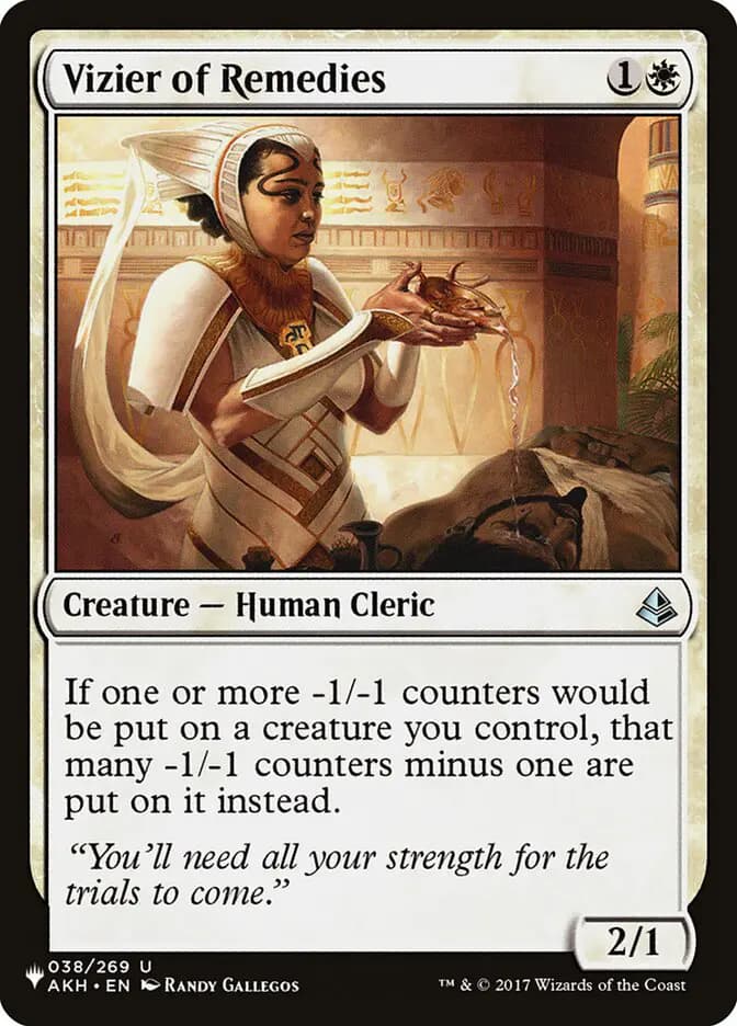 Card image of Vizier of Remedies