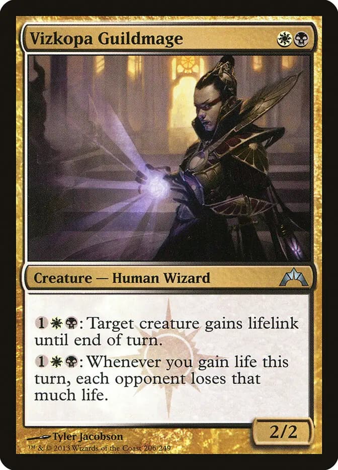 Card image of Vizkopa Guildmage